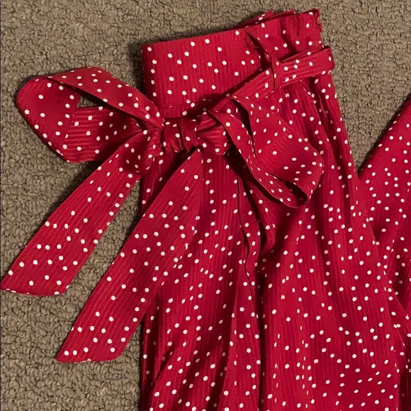 Polka dot slit pants - Picture 3 of 3